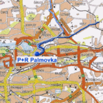 Praha – Záchytná parkoviště  – Palmovka
