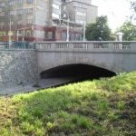 První betonový silniční most v Čechách