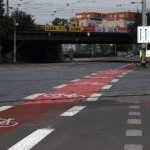První část pilotního projektu pro cyklisty byla realizována na Vršovické ulici