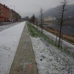 Protipovodňový val chrání obyvatele Střekova v Ústí nad Labem