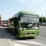 V pražských ulicích se testuje nový autobus Volvo