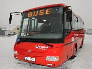 Autobus SOR BN 85 v barvach dopravce Veolia Transport 300x224