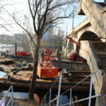 Na Libeňského mostu provede TSK zkoušky pevnosti betonu a podloží