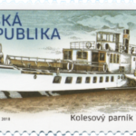 Kolesový parník Vltava má vlastní známku