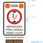 V Praze 7 je umístěn detektor kontrolující výšku vozidel