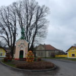 Barokní vesnice Byšičky má půvabnou kruhovou náves