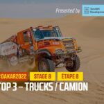 Trucks Top 3 presented by Soudah Development – Fáze 8 – #Dakar2022