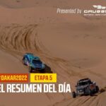 Den v přehledu představil Gaussin – etapa 5 – #Dakar2022