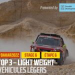 Lehká vozidla Top 3 prezentovaná společností Soudah Development – 6. etapa – #Dakar2022