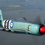 Historický stroj Hawker Sea Fury se předvede na Aviatické pouti v Pardubicích