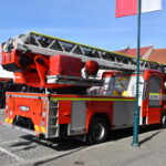 Berounští hasiči představili nový automobilový žebřík