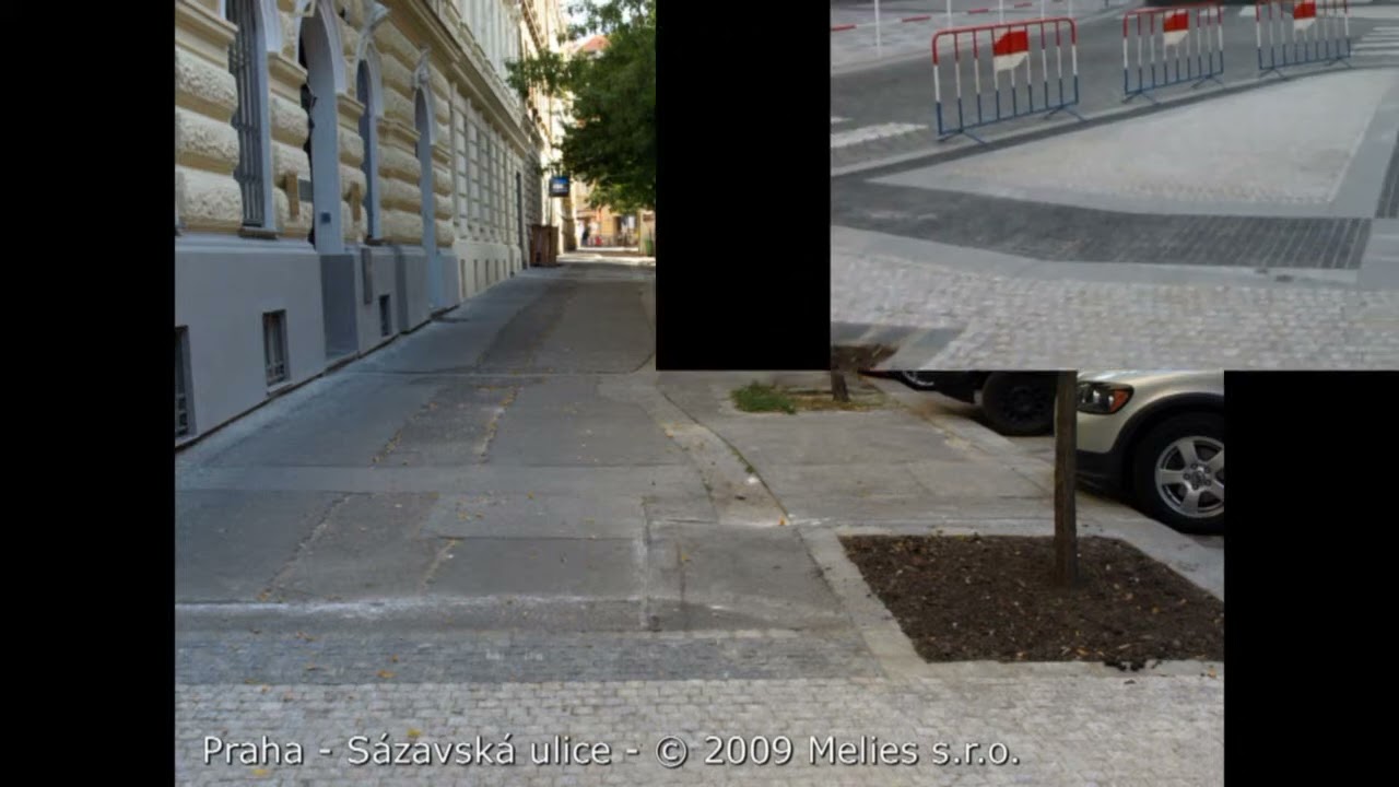 Ulice Sázavská – slideshow