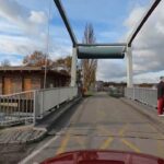 Přístav České Vrbné – unikátní sklopný most – 1