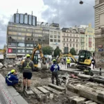 Začala výstavba nového tramvajového spojení v centru Prahy